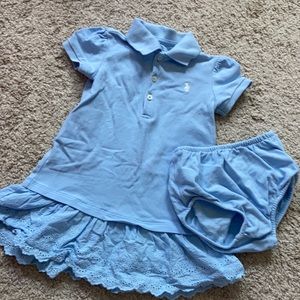Polo Ralph Lauren toddler shirt dress 12M